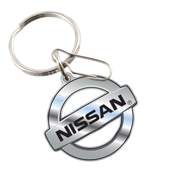 Plasticolor 004160R01 Nissan Enamel Metal Key Chain