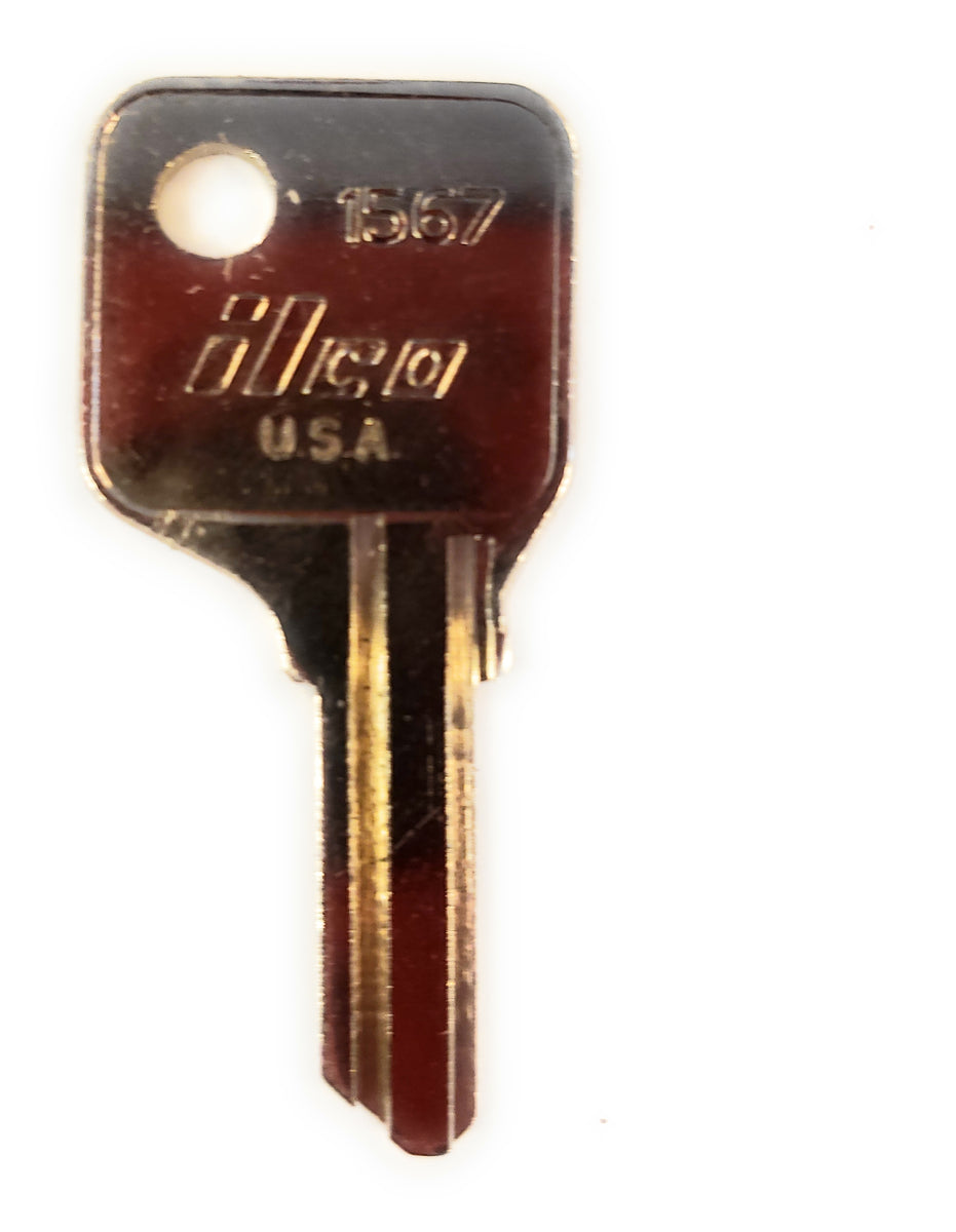 Ilco 1567 Kryptonite Lock Key Blank Bag of 10 Northwest Lock & Supply