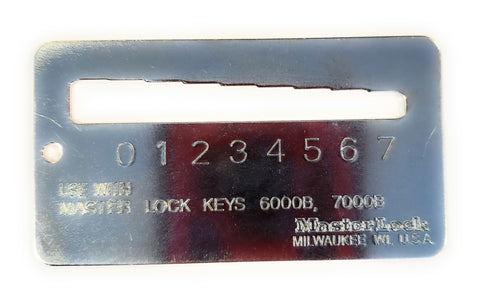 Master 0290-0373 Padlock Key Gauge