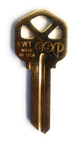 ESP KW1 Kwikset 1176 Key Blank Box of 250