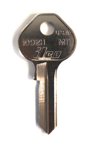Ilco 1092H Master Padlock M11 Key Blanks Bag of 10