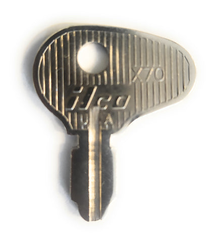 Ilco X70 Harley Davidson Motorcycle Key Blanks Bag of 10