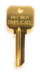 Ilco A1145L-HNBL Schlage L SC20 DND Key Blanks Bag of 10