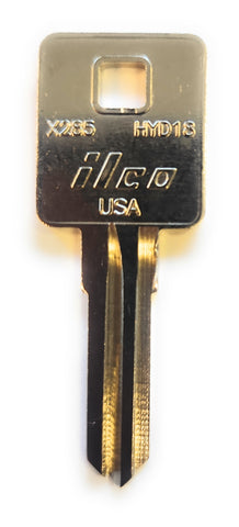 Ilco X285 Harley Davidson Motorcycle HYD18 Key Blanks Bag of 10