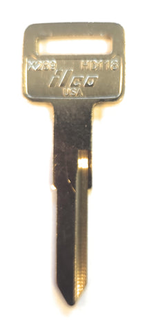 Ilco X289 Honda Motorcycle HD118 Key Blanks Bag of 10