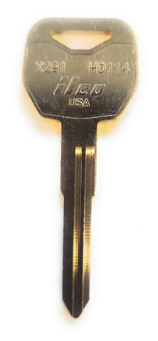 Ilco X291 Honda Motorcycle HD114 Key Blanks Bag of 10