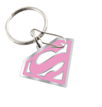 Plasticolor 004030R01 Super Girl Enamel Metal Key Chain