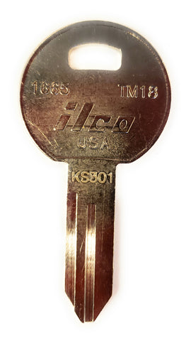 Ilco 1665 Trimark KS301 TM18 Key Blank Bag of 10