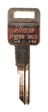 Ilco P1098CV GM B63 Keys Bag of 10