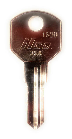 Ilco 1620 Delta Tool Box Key Blanks Bag of 10