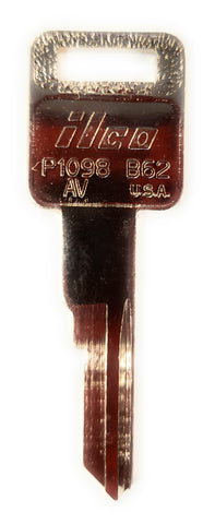 Ilco P1098AV GM B62 Keys Bag of 10