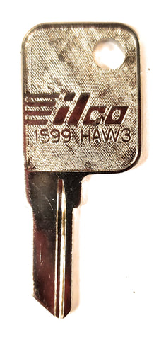 Ilco 1599 Haworth HAW3 Key Blank Bag of 10