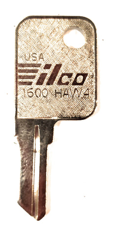Ilco 1600 Haworth HAW4 Key Blank Bag of 10