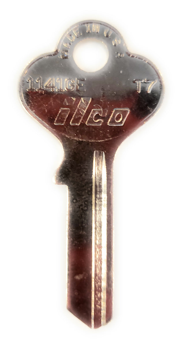 Ilco 1141GE Taylor T7 Key Blank Bag of 10 – Northwest Lock & Supply