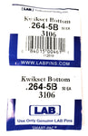 LAB 3106 Kwikset #5 Bottom Pins 100 Pack