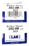 LAB 3113 Kwikset #4 Master Pins 100 Pack