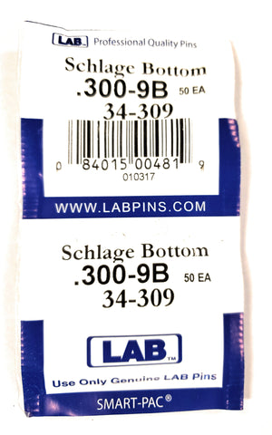 LAB 34-309 Schlage #9 Bottom Pins 100 Pack