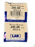 LAB 8553-4 Weiser #4 Bottom Pins 100 Pack
