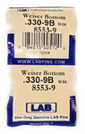 LAB 8553-9 Weiser #9 Bottom Pins 100 Pack