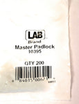 LAB 10395 Master Padlock #5 Master Pins 200 Pack