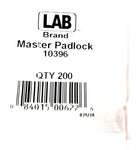 LAB 10396 Master Padlock #6 Master Pins 200 Pack