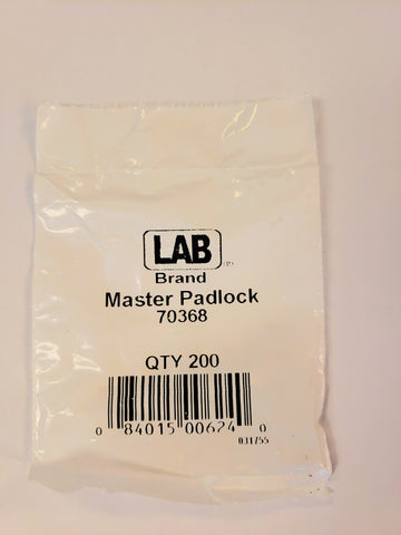 LAB 70368 Master Padlock Driver Top Pins 200 Pack