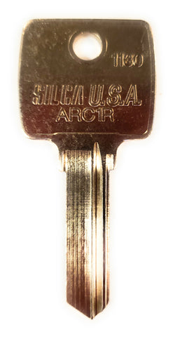 Silca ARC1R Ilco 1130 Arco Key Blanks Bag of 10