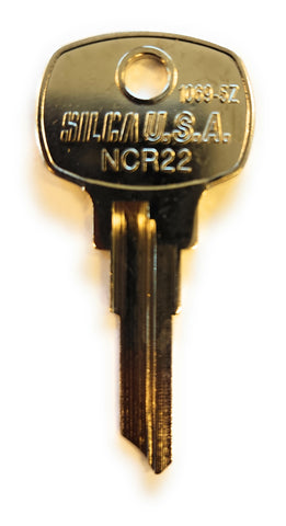 Ilco Silca NCR22 National 1069-5Z Key Blank Bag of 10