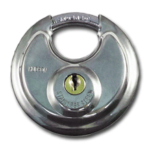 Hudson M1-DISC-KD 2 3/4" Wide Diameter Disc Padlock