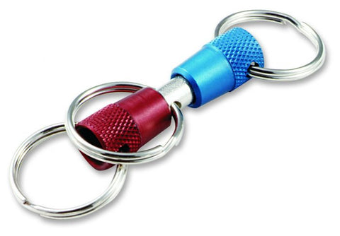 Lucky Line 71701 3-Way Pull Apart Key Ring