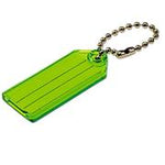 Lucky Line 10102 Ball Chain Key Tags Pair of 2