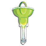 Lucky Line B109 Key Shapes Margarita Glass Key Blank