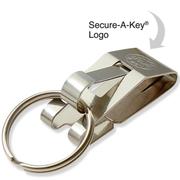 Lucky Line 40501 Secure-A-Key Slip On Key Ring
