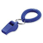 Lucky Line 42301 Wrist Coil Whistle Key Ring