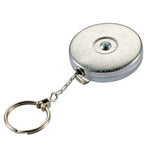 Lucky Line 43501 Key Bak 24" Retractable Chain Clip On Key Reel